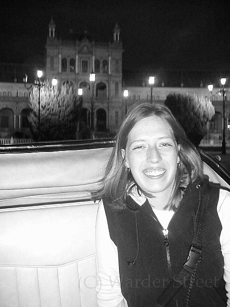 Erica In Carriage In Sevilla.jpg